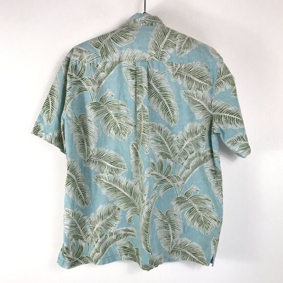 Cooke Street Hawaiian Shirt Men's Large Button Up Camp Tropical 100% Cotton - Picture 5 of 9